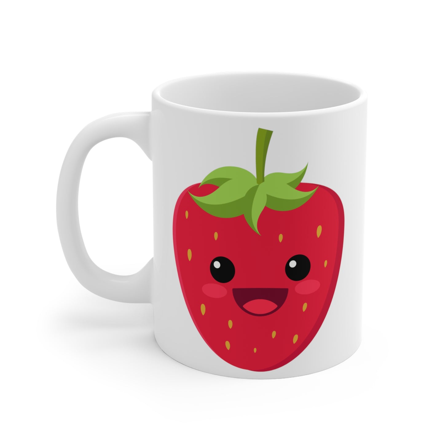 Happy Strawberry Coffee or Tea Mug