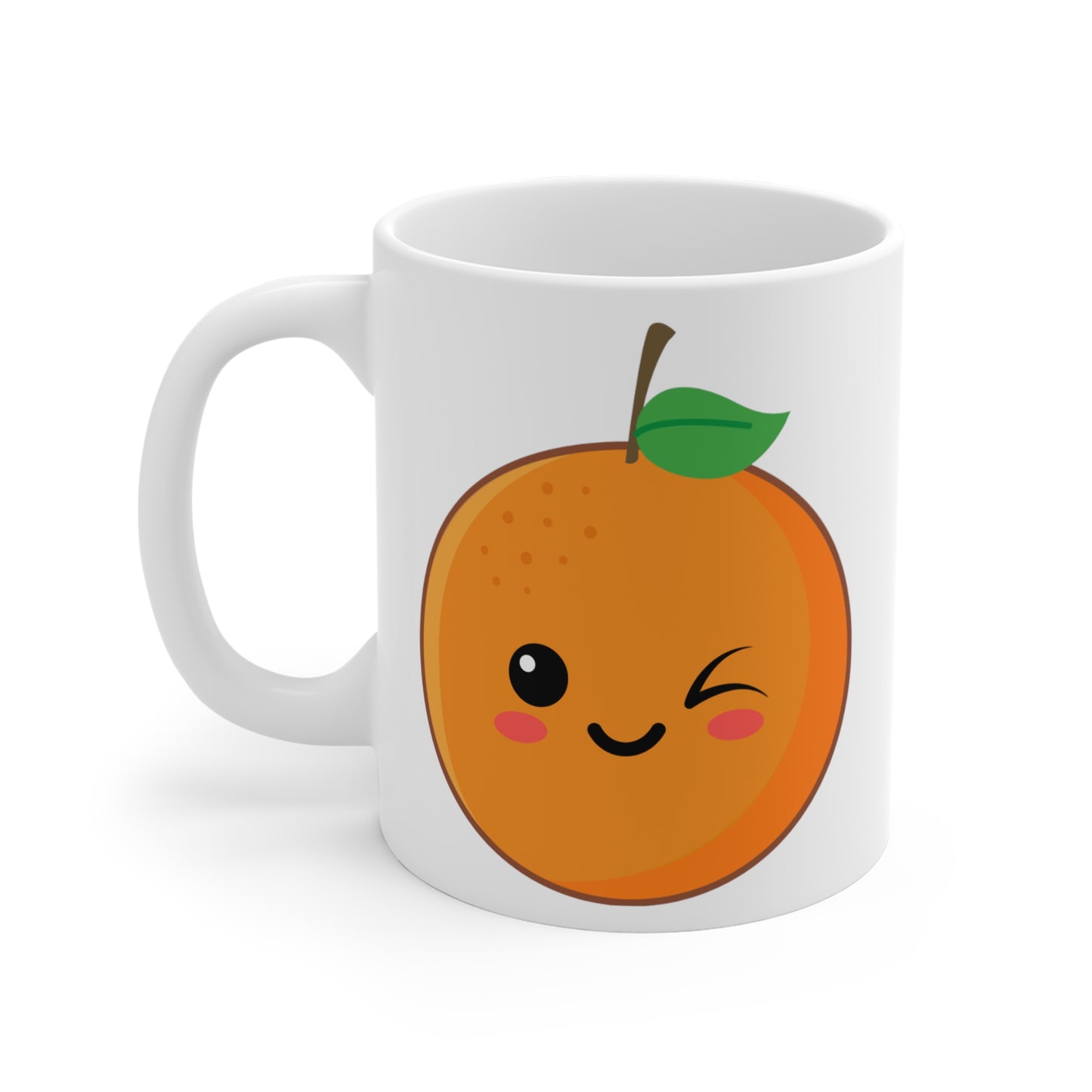 Winking Orange Coffee or Tea Mug