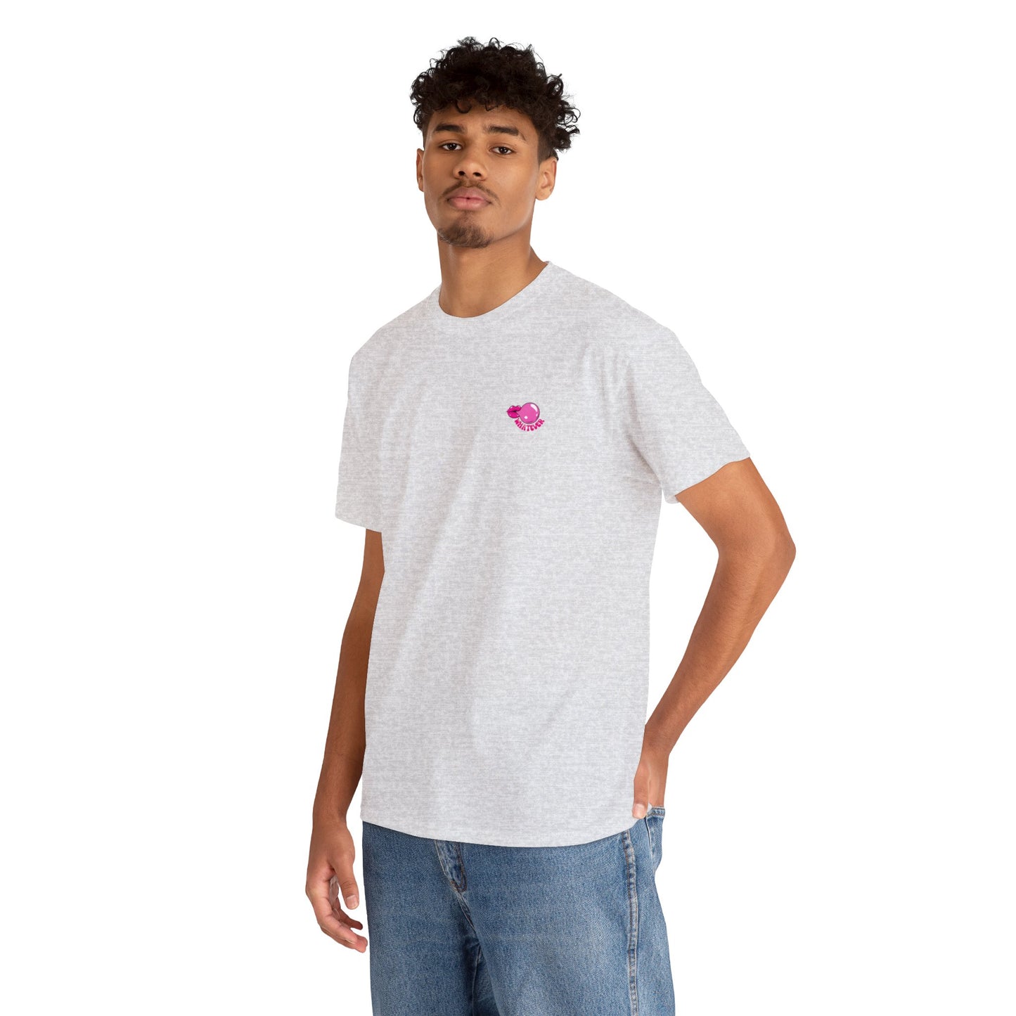 Unisex Whatever Lip Bubble Blowing T-shirt (Multiple Colours)