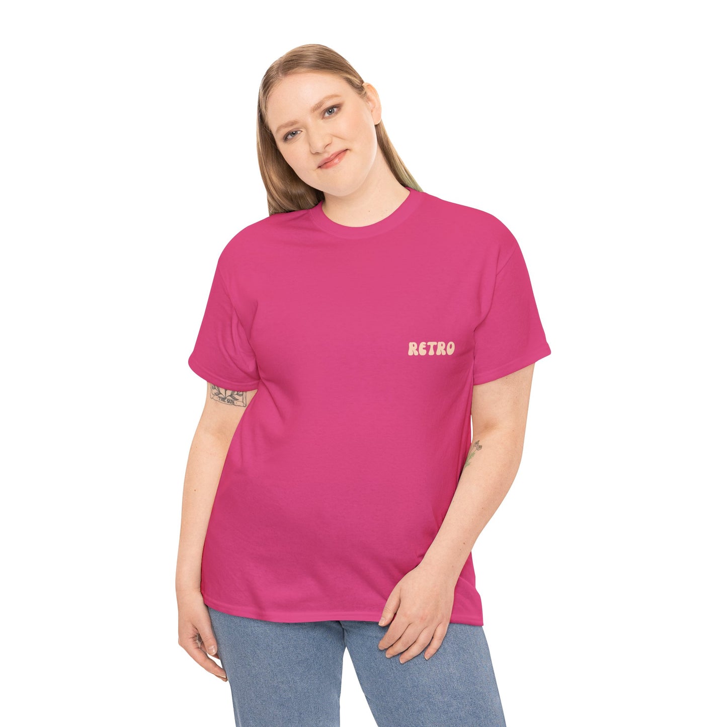 Unisex Retro Faces T-Shirt (Multiple Colours)