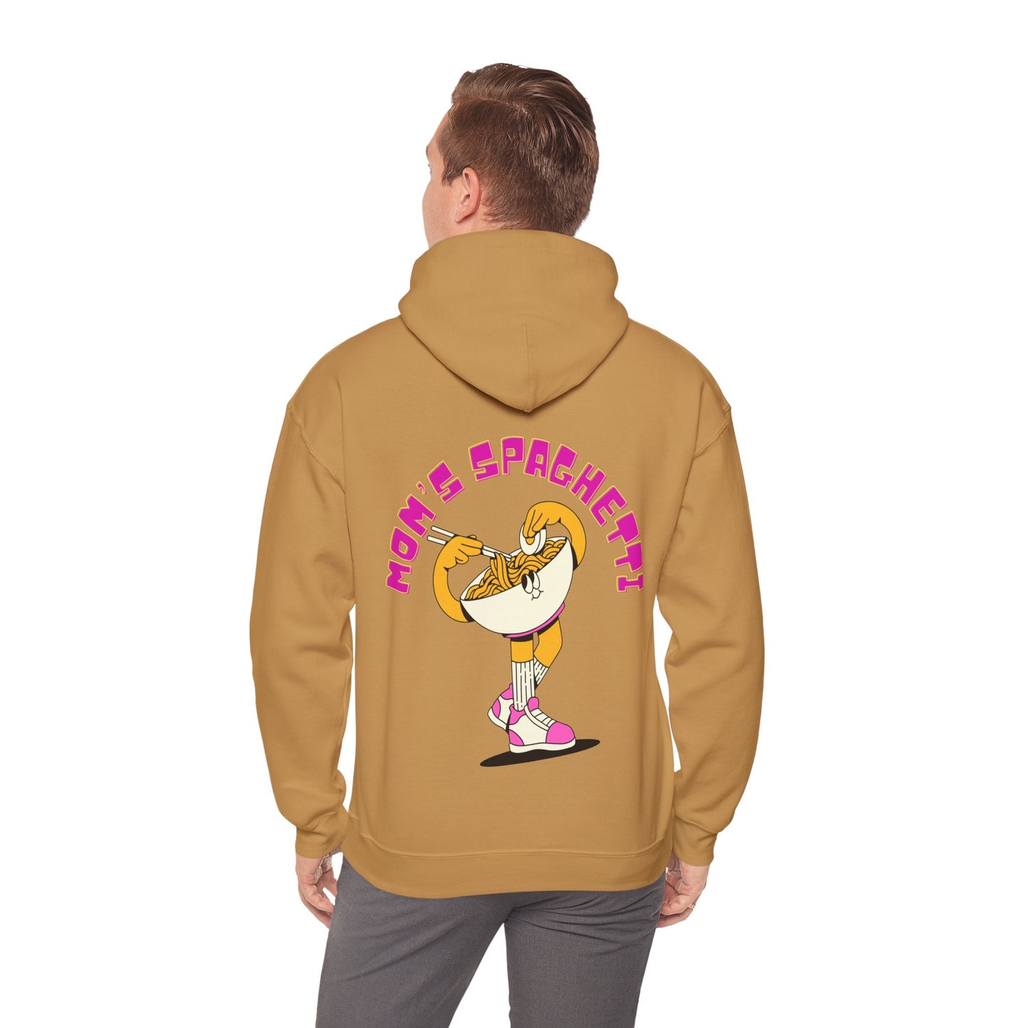 Unisex Mom's Spaghetti Heavy Blend™ Hooded Sweatshirt (Multiple Colours)