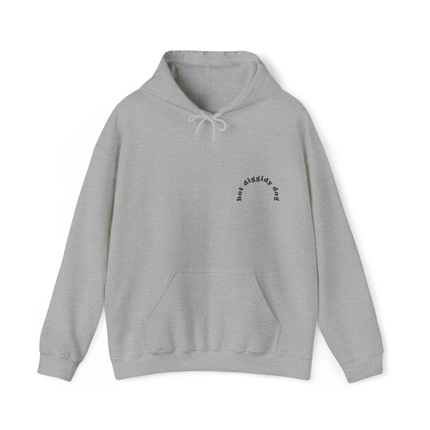 Unisex Retro Hot Diggidy Dog Heavy Blend™ Hooded Sweatshirt (Multiple Colours)