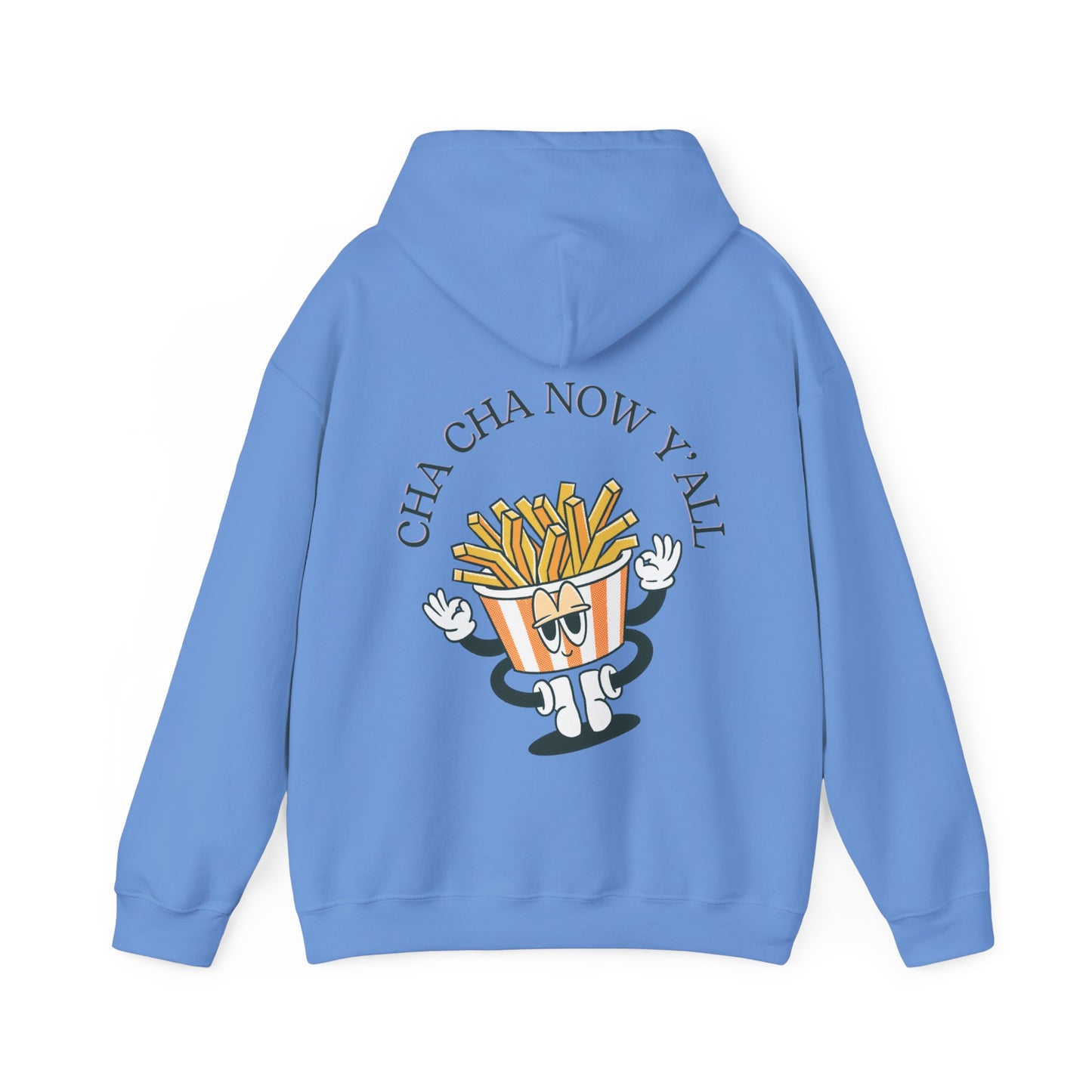 Unisex Cha Cha Now Y'All Heavy Blend⢠Hooded Sweatshirt (Multiple Colours)