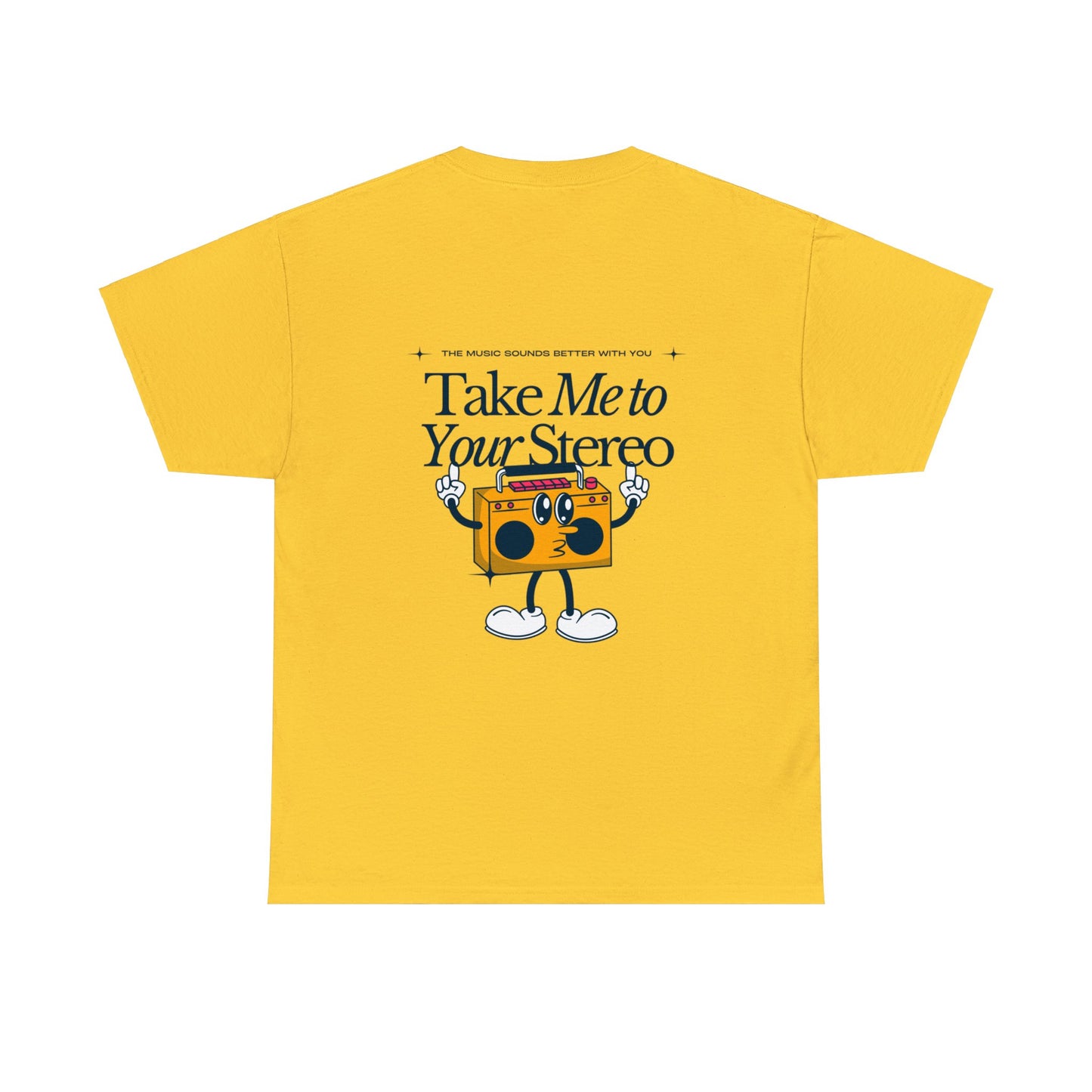 Unisex Oooh Baby Take Me To Your Stereo T-Shirt (Multiple Colours)