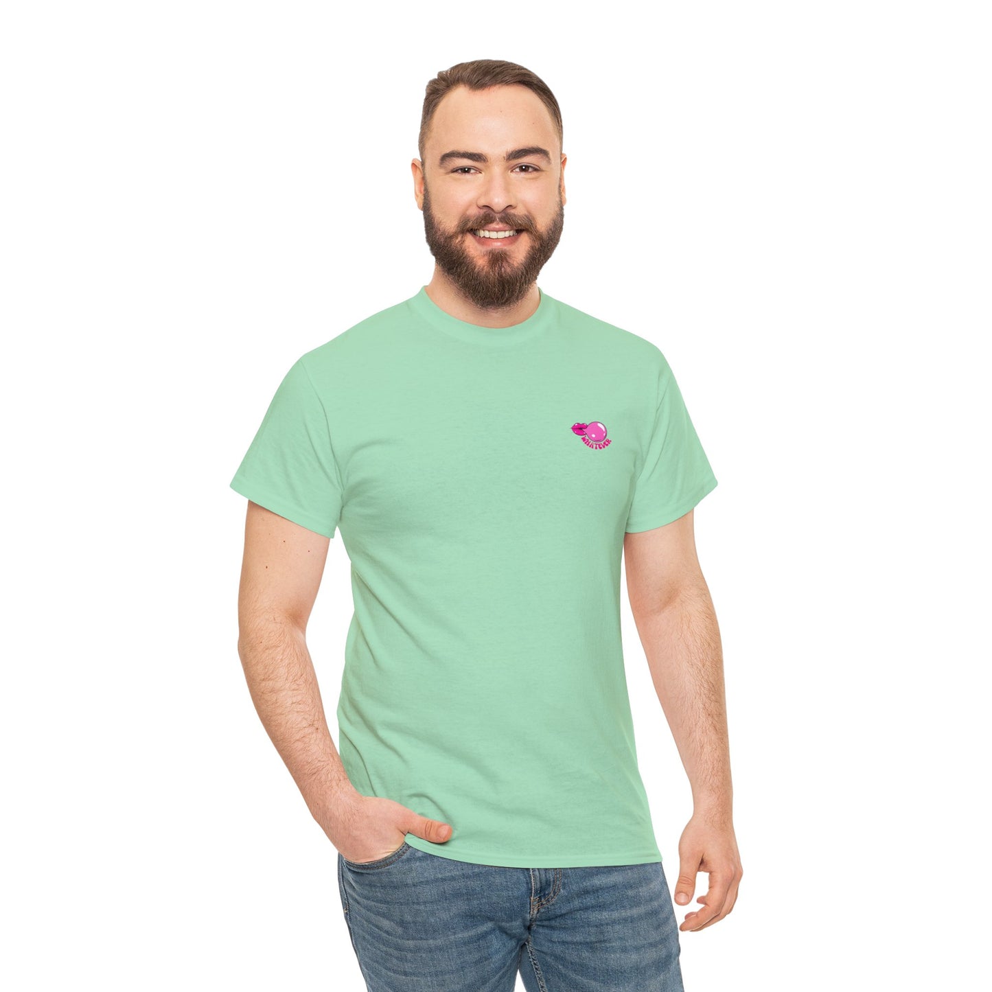 Unisex Whatever Lip Bubble Blowing T-shirt (Multiple Colours)