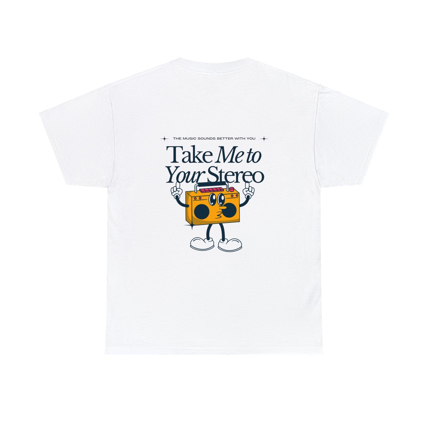 Unisex Oooh Baby Take Me To Your Stereo T-Shirt (Multiple Colours)