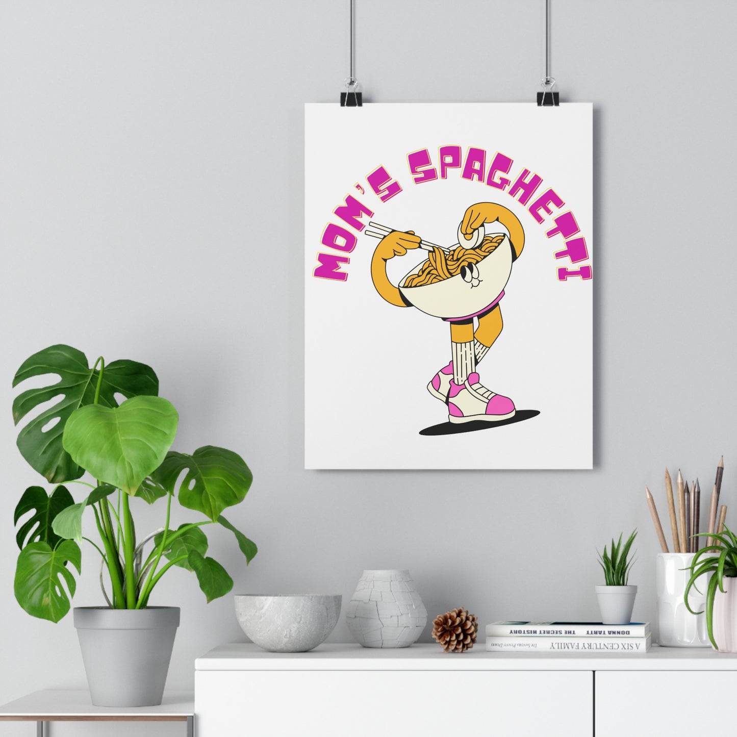 Mom's Spaghetti PremiumPaper Poster