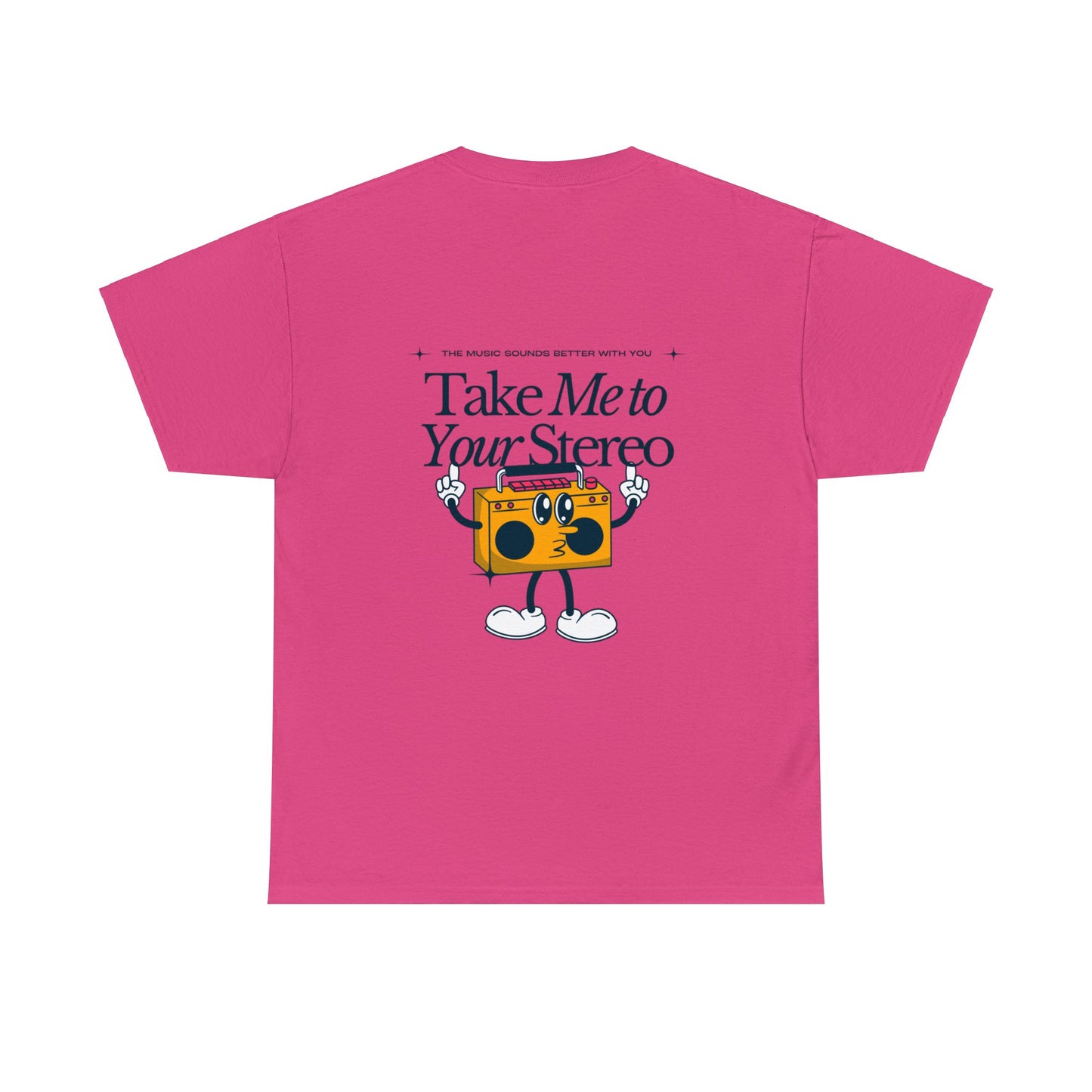 Unisex Oooh Baby Take Me To Your Stereo T-Shirt (Multiple Colours)