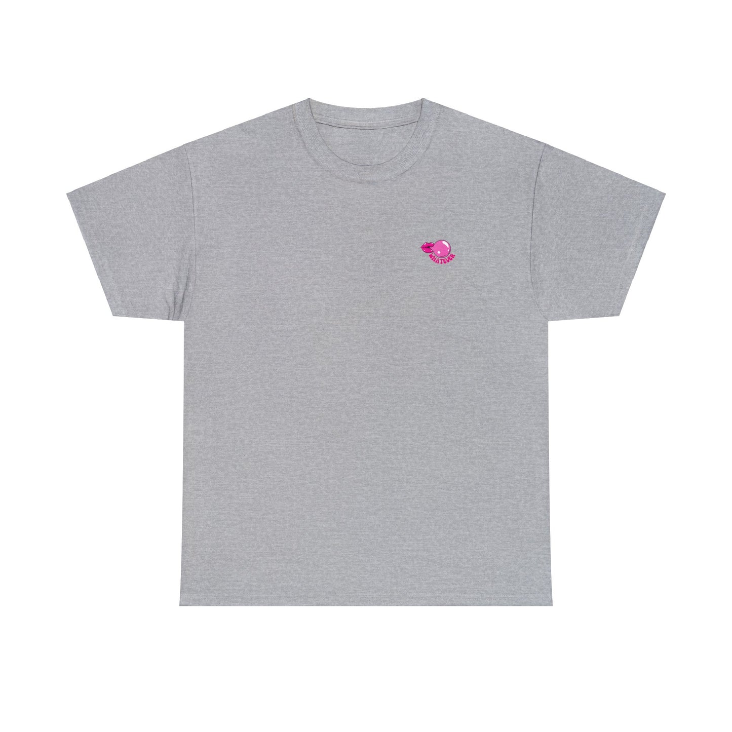 Unisex Whatever Lip Bubble Blowing T-shirt (Multiple Colours)