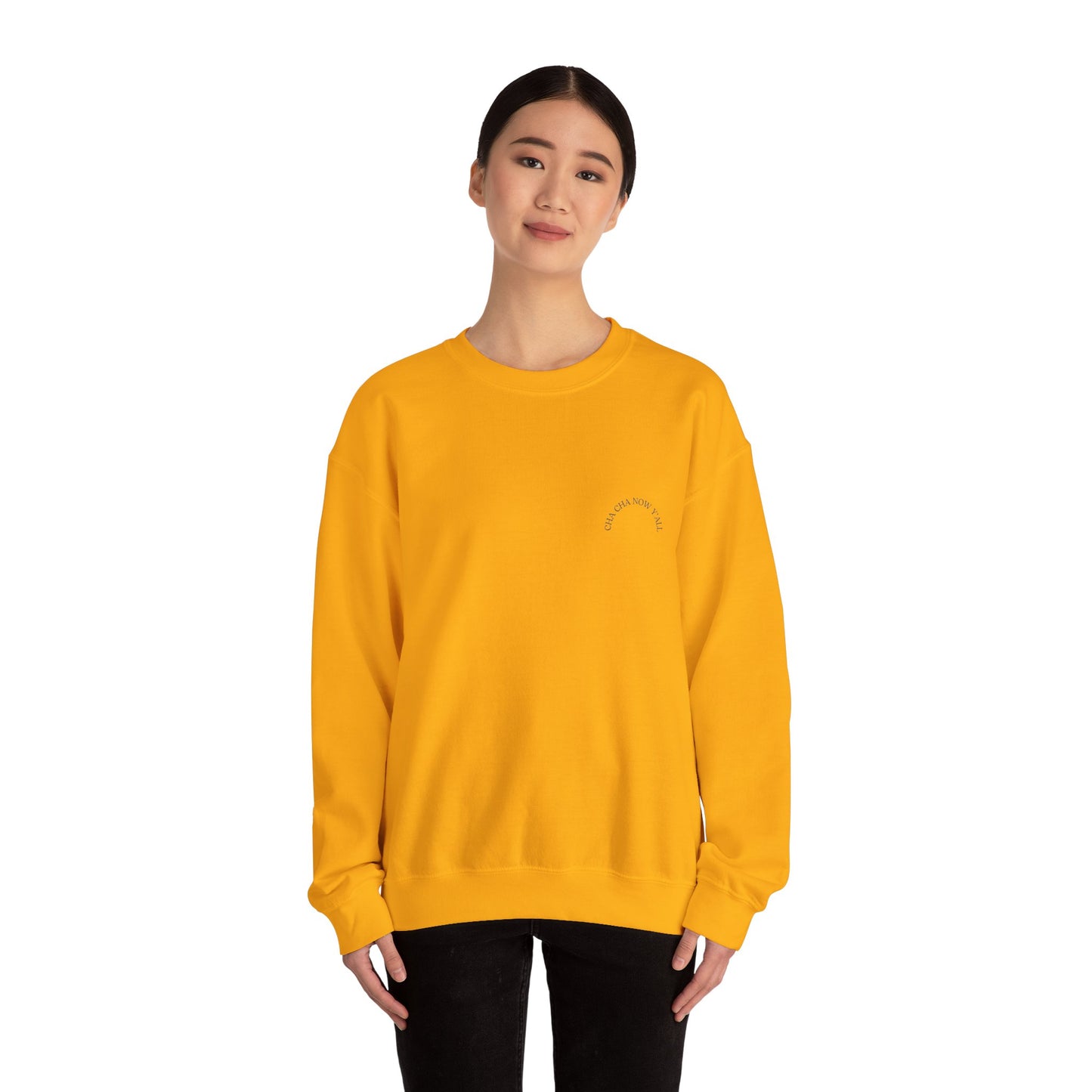 Cosy Cha Cha Now Y'all Unisex Crewneck Sweatshirt