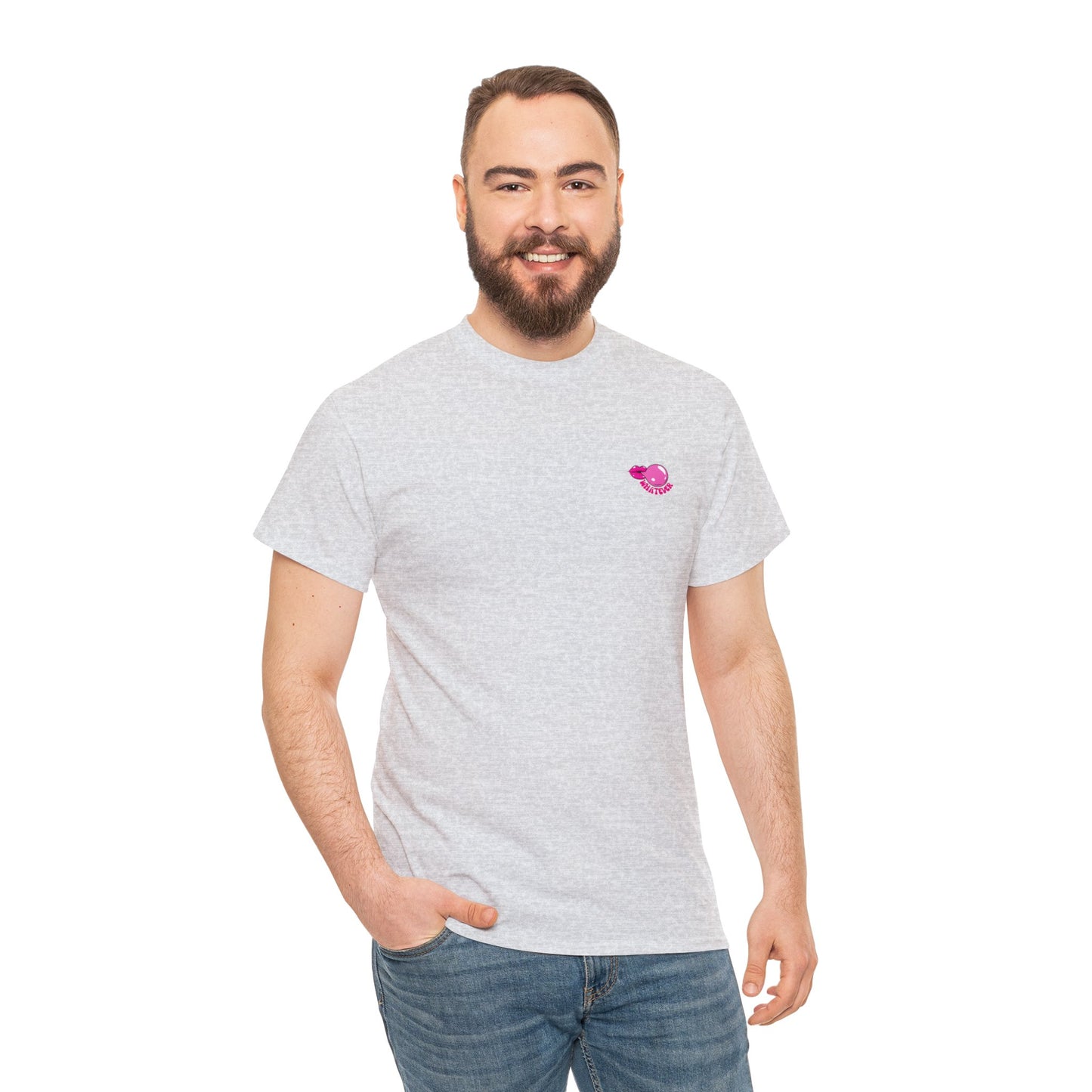 Unisex Whatever Lip Bubble Blowing T-shirt (Multiple Colours)