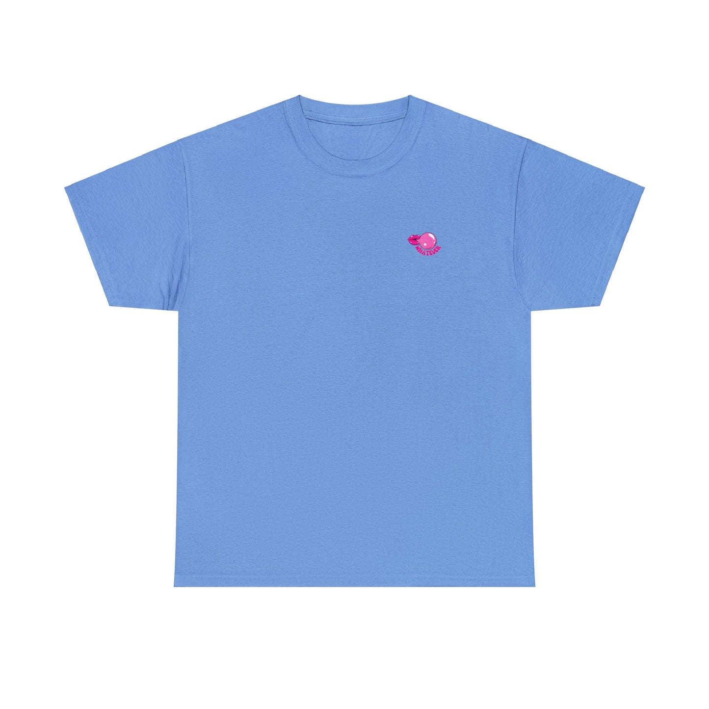 Unisex Whatever Lip Bubble Blowing T-shirt (Multiple Colours)