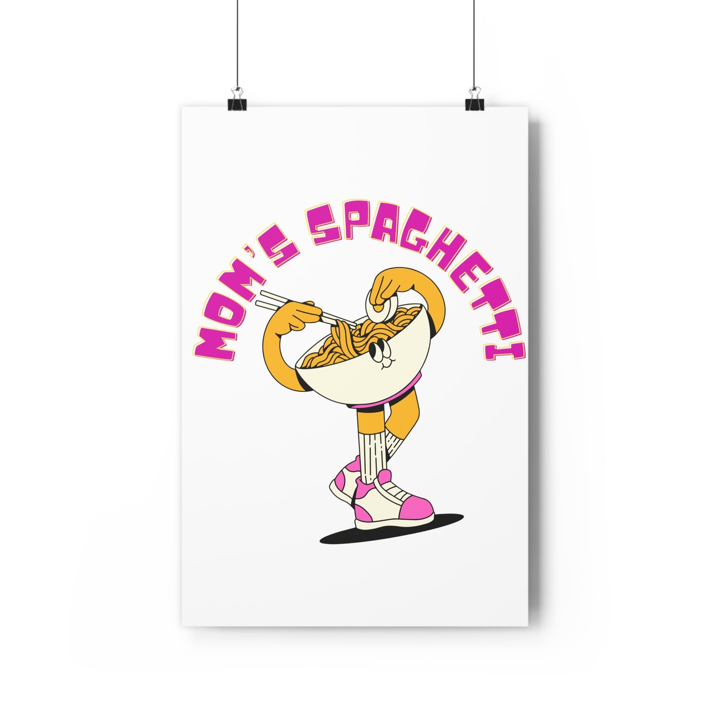 Mom's Spaghetti PremiumPaper Poster