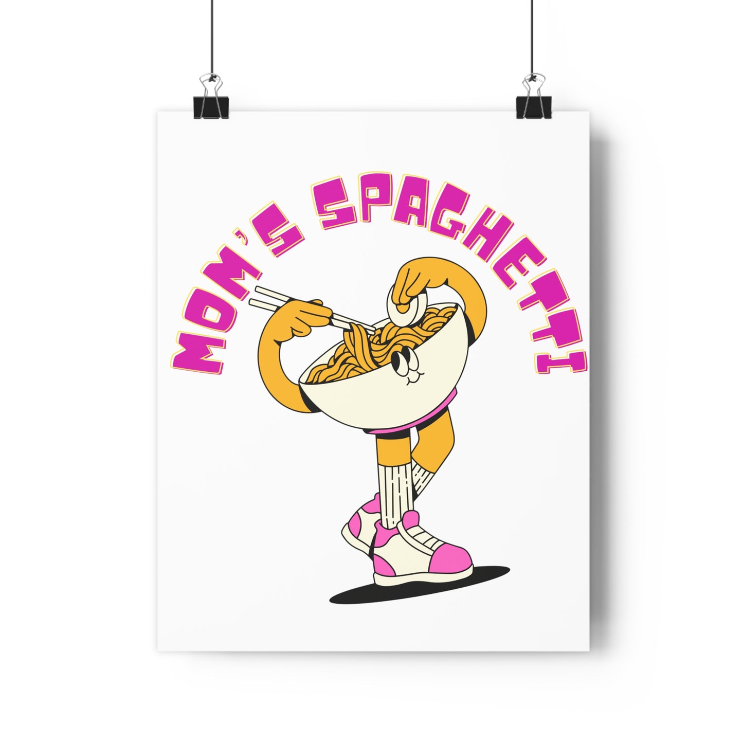 Mom's Spaghetti PremiumPaper Poster