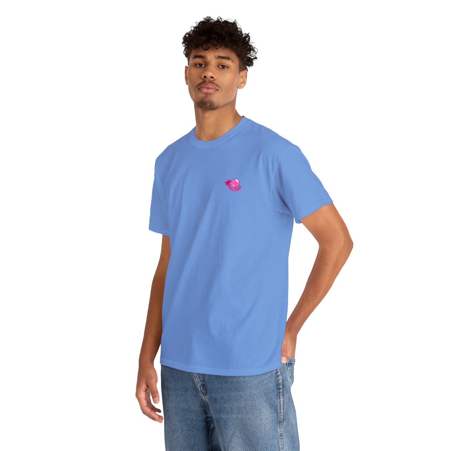 Unisex Whatever Lip Bubble Blowing T-shirt (Multiple Colours)