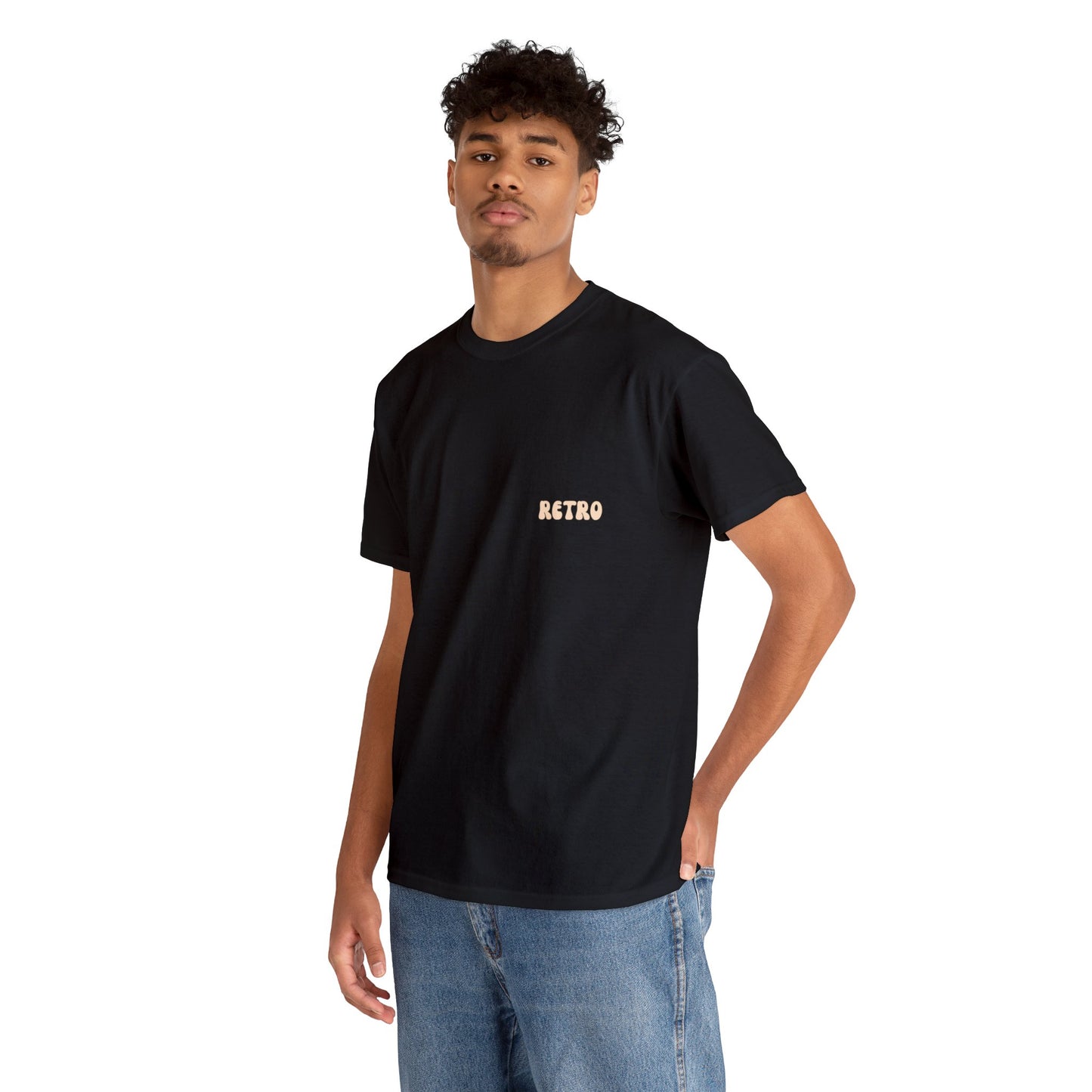Unisex Retro Faces T-Shirt (Multiple Colours)