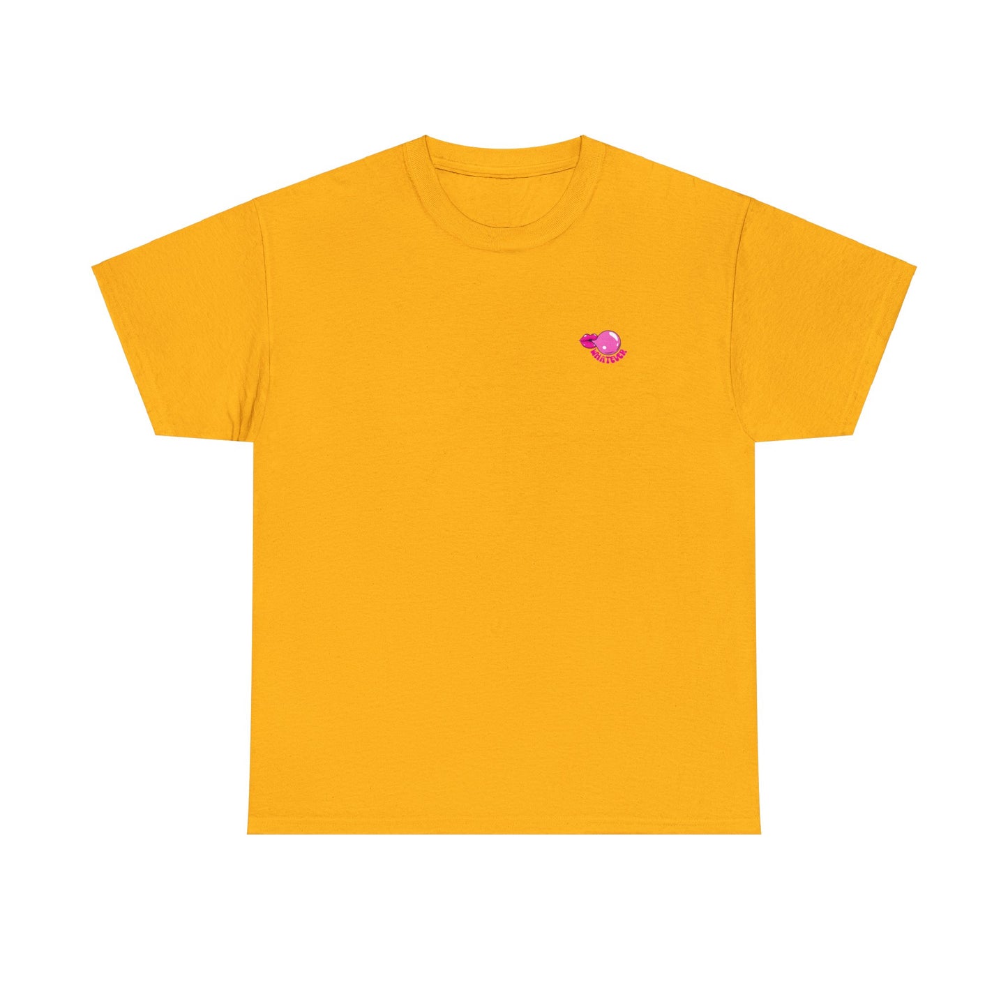 Unisex Whatever Lip Bubble Blowing T-shirt (Multiple Colours)