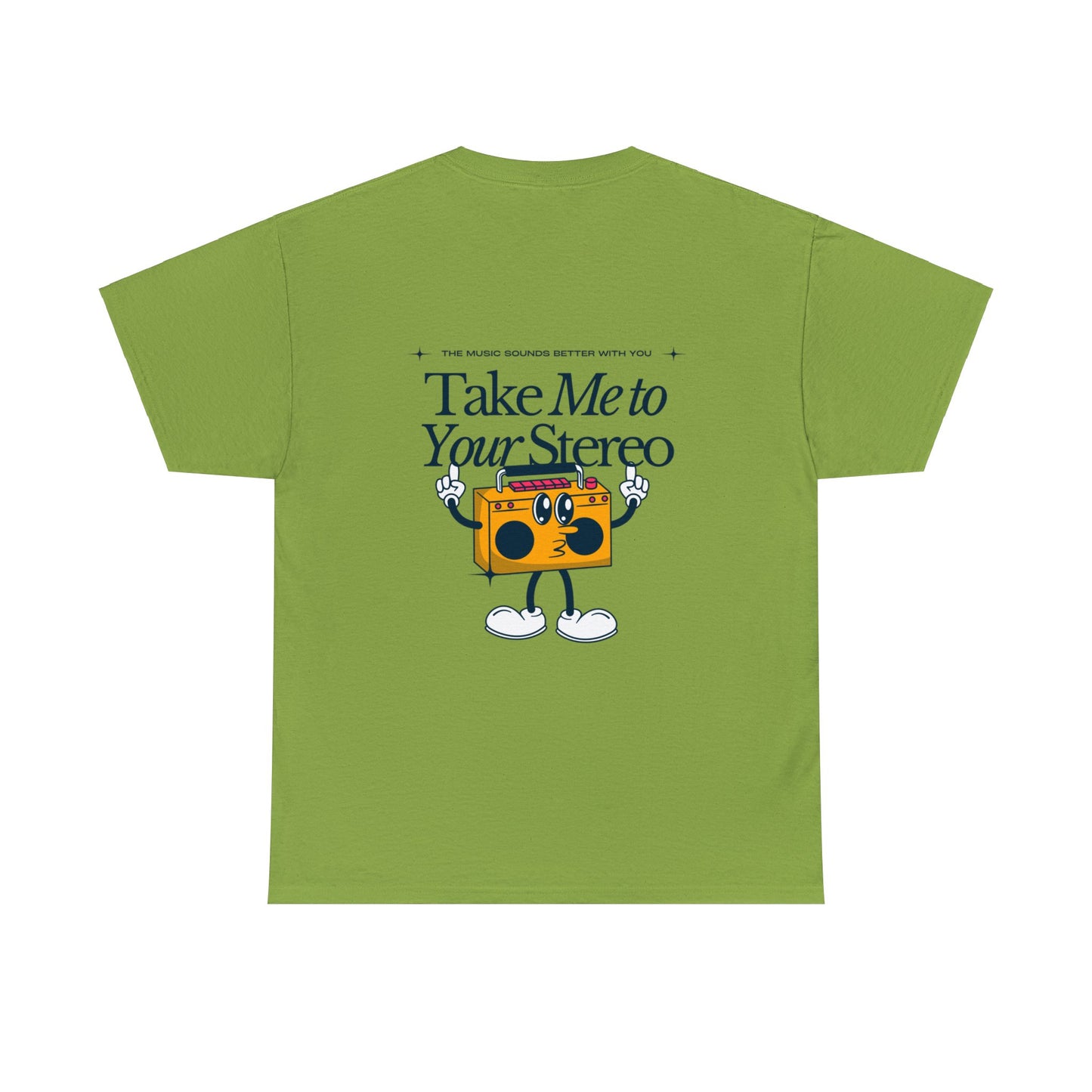 Unisex Oooh Baby Take Me To Your Stereo T-Shirt (Multiple Colours)