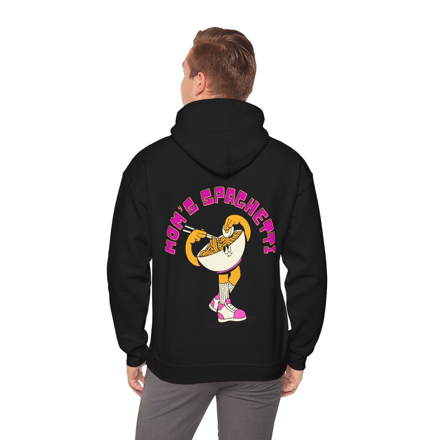Unisex Mom's Spaghetti Heavy Blend™ Hooded Sweatshirt (Multiple Colours)