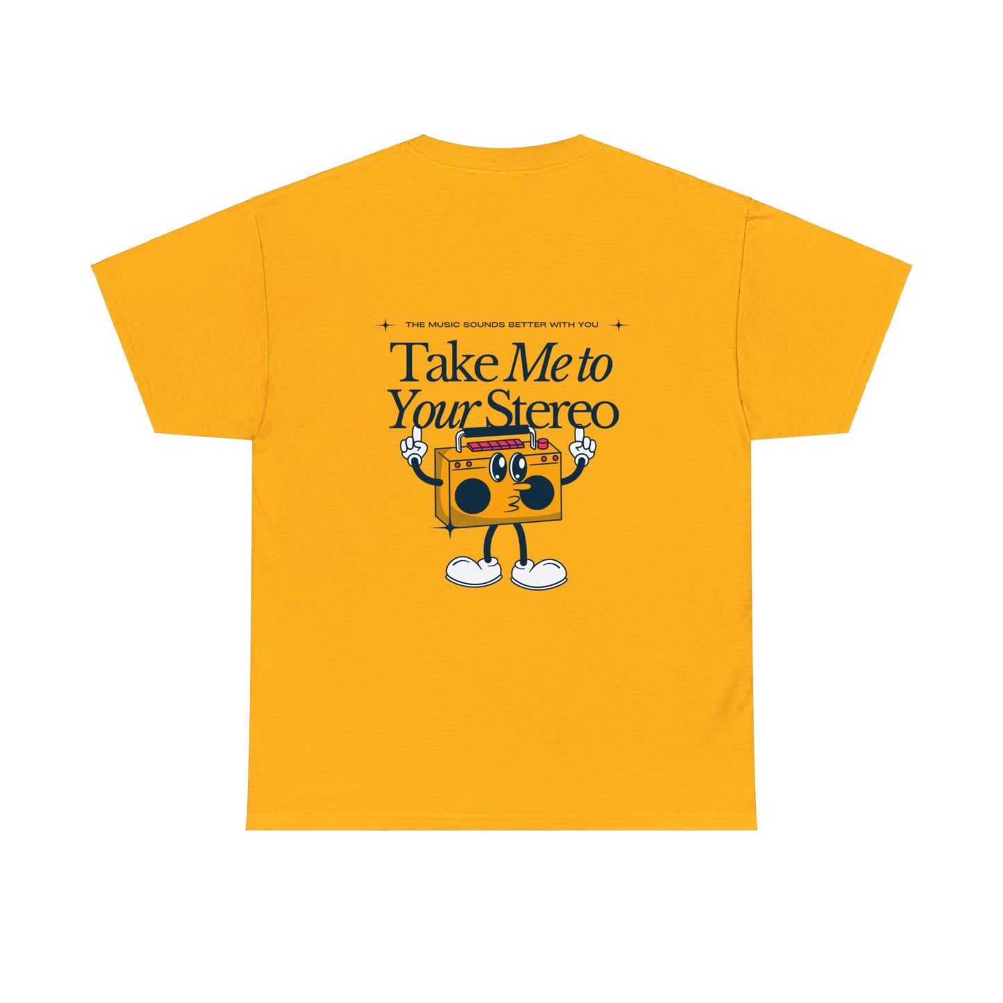 Unisex Oooh Baby Take Me To Your Stereo T-Shirt (Multiple Colours)