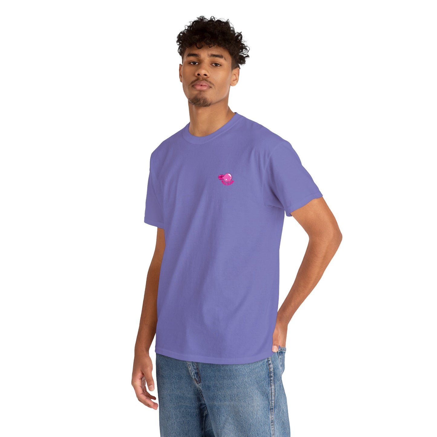 Unisex Whatever Lip Bubble Blowing T-shirt (Multiple Colours)