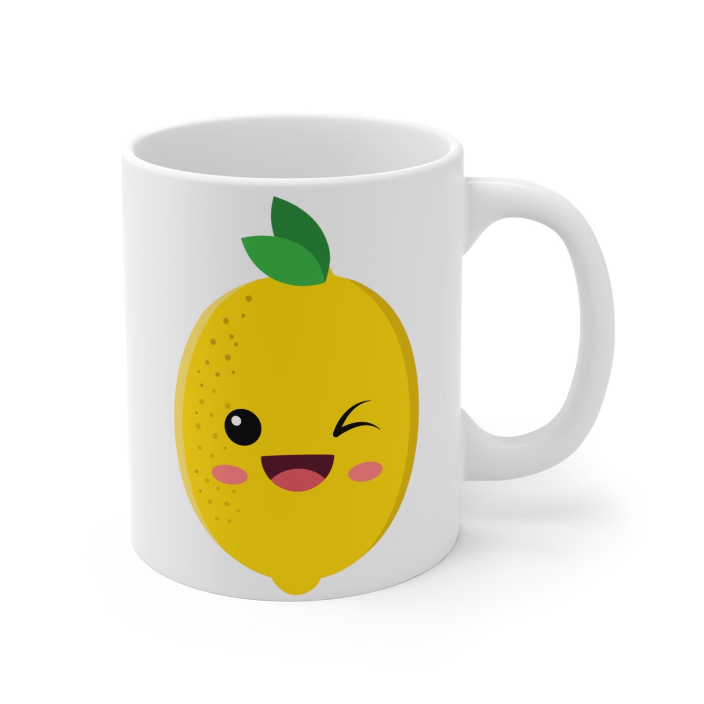 Winking Lemon Coffee or Tea Mug