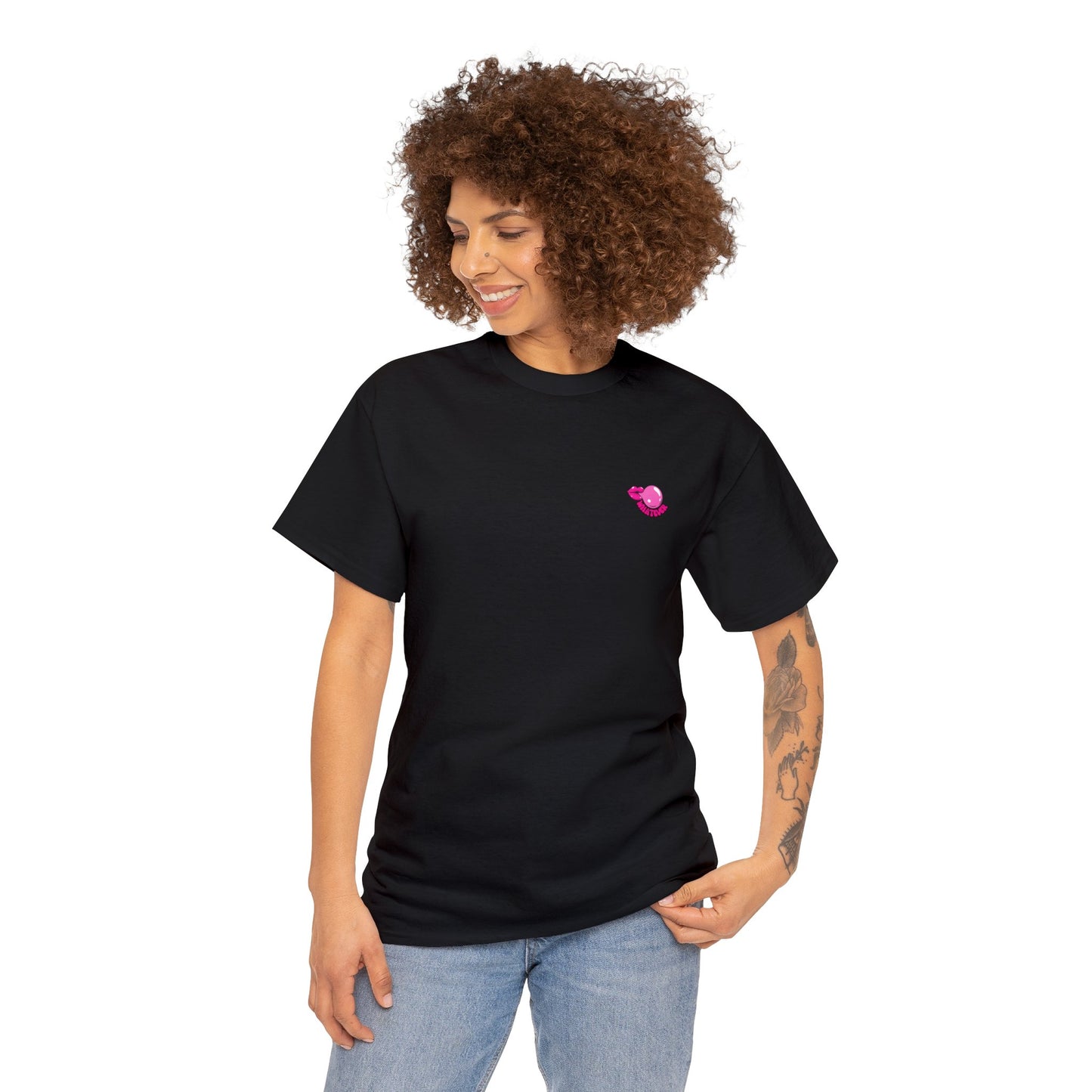 Unisex Whatever Lip Bubble Blowing T-shirt (Multiple Colours)