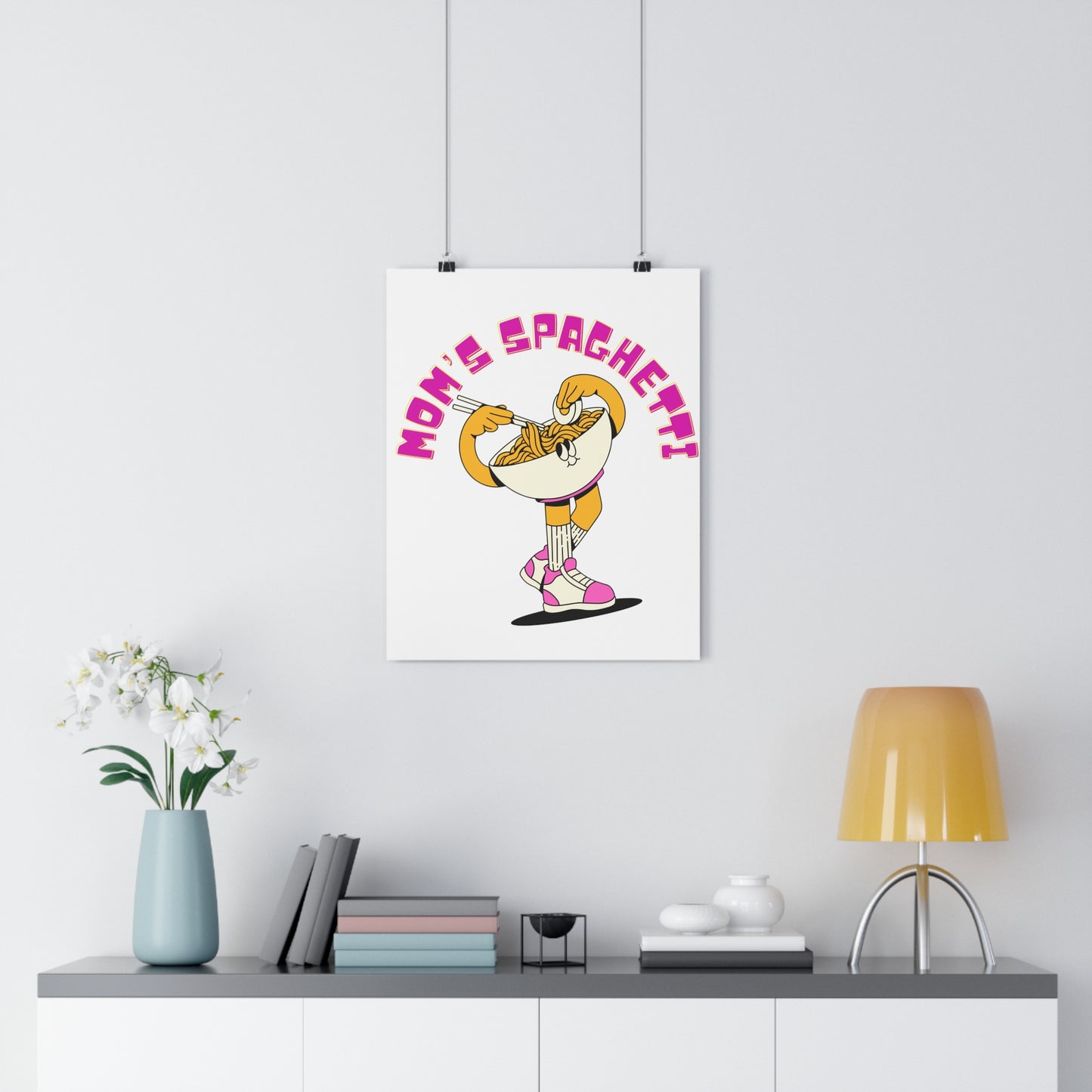 Mom's Spaghetti PremiumPaper Poster