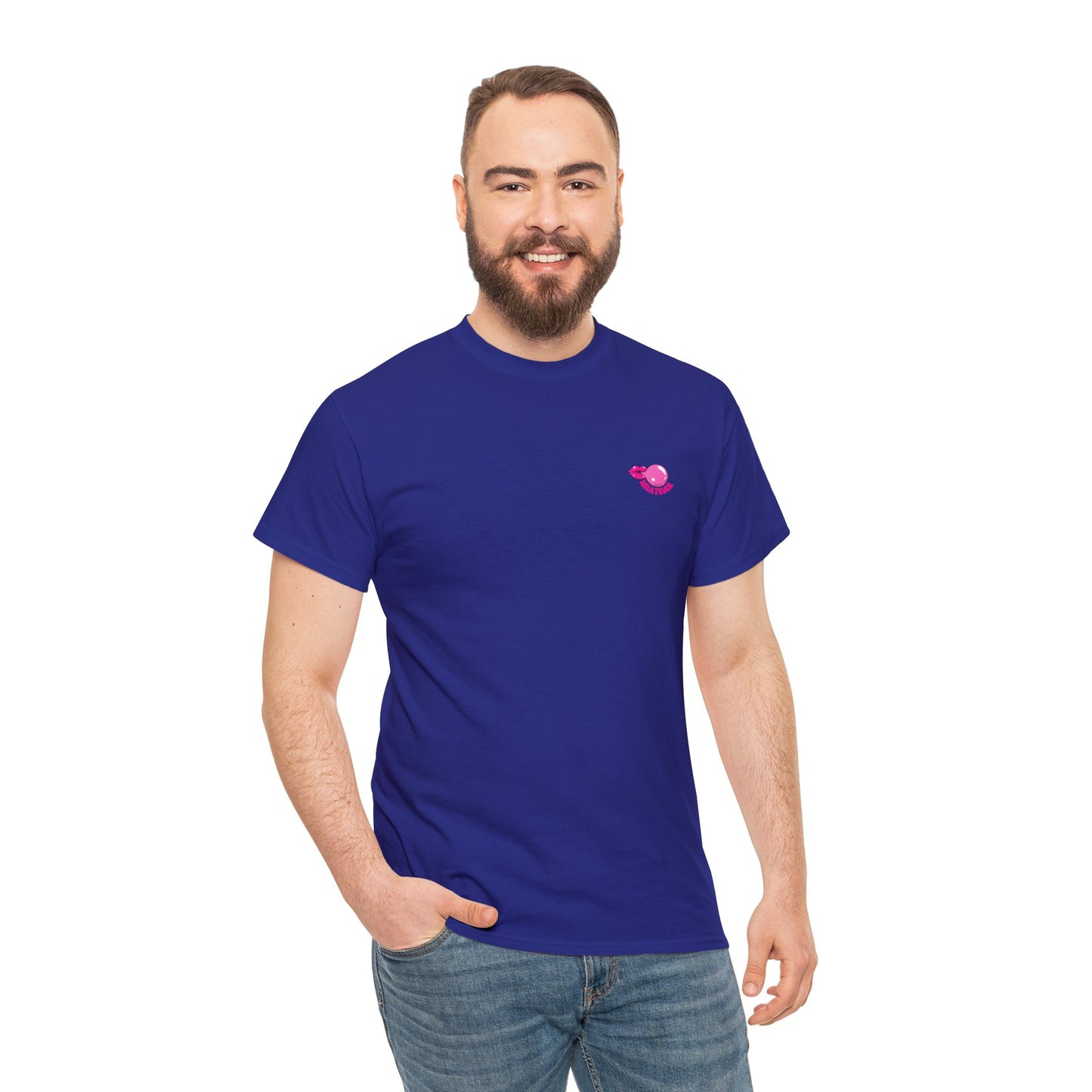 Unisex Whatever Lip Bubble Blowing T-shirt (Multiple Colours)