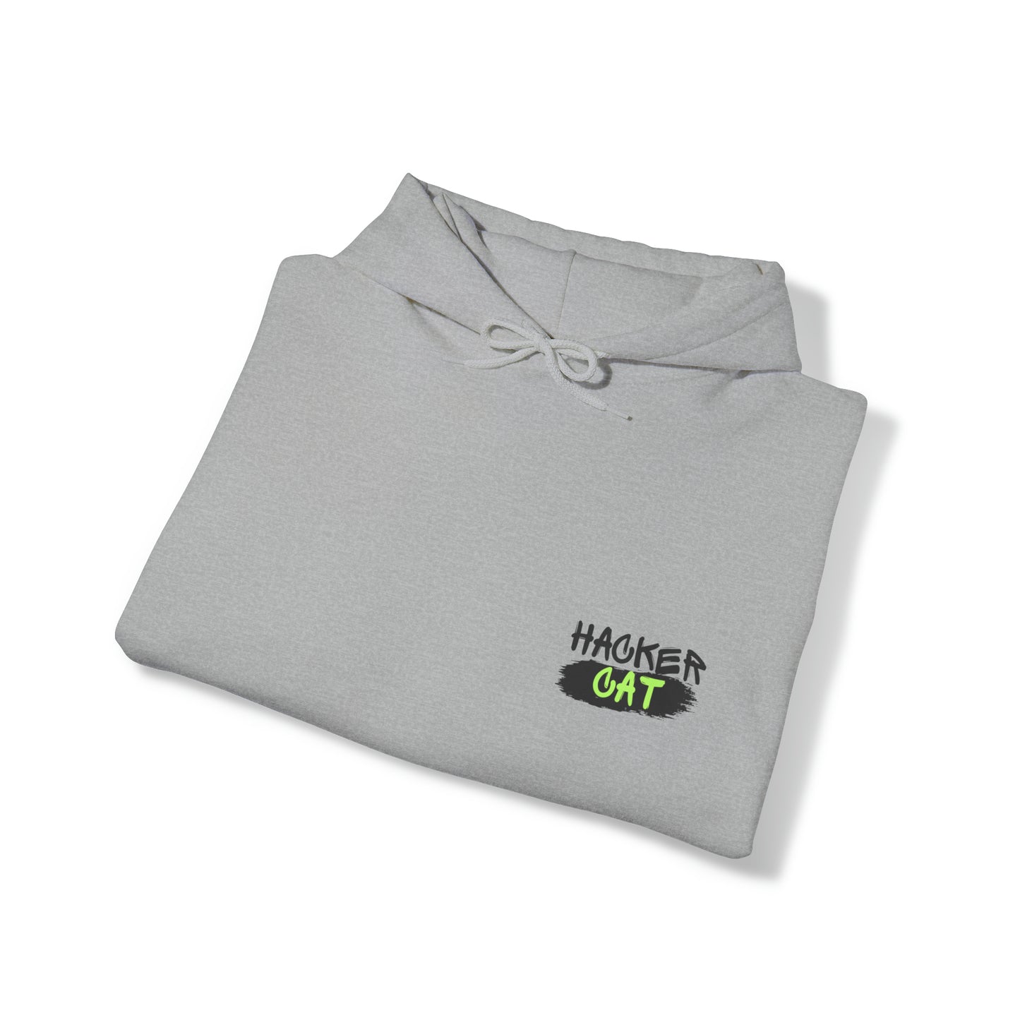 Unisex Hacker Cat Heavy Blend™ Hooded Sweatshirt (Multiple Colours)
