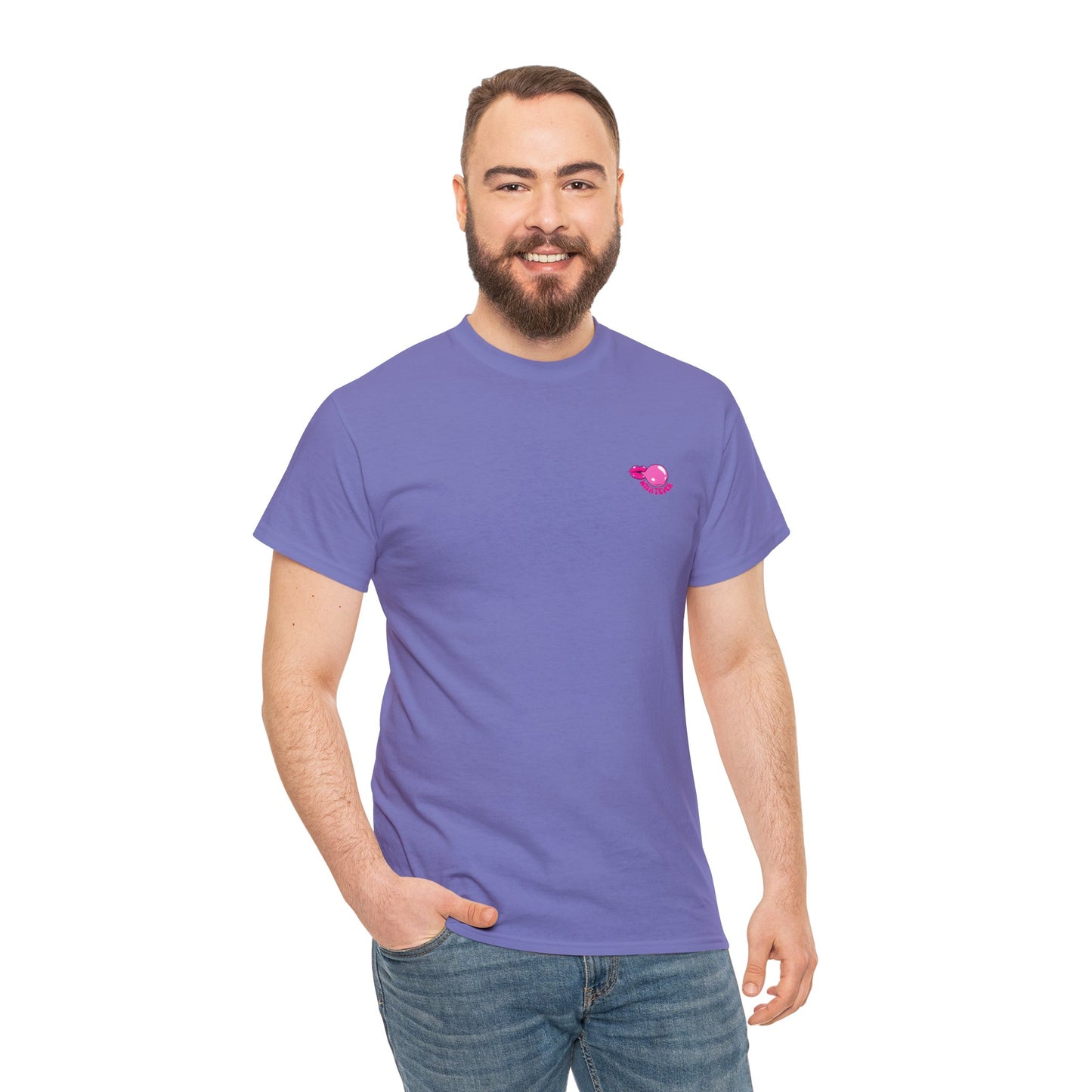 Unisex Whatever Lip Bubble Blowing T-shirt (Multiple Colours)