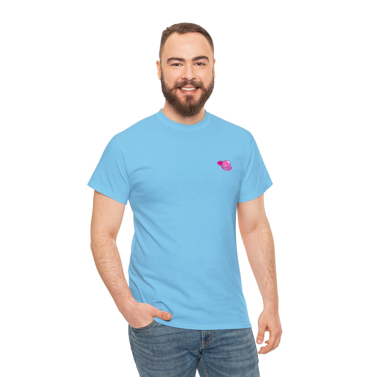 Unisex Whatever Lip Bubble Blowing T-shirt (Multiple Colours)
