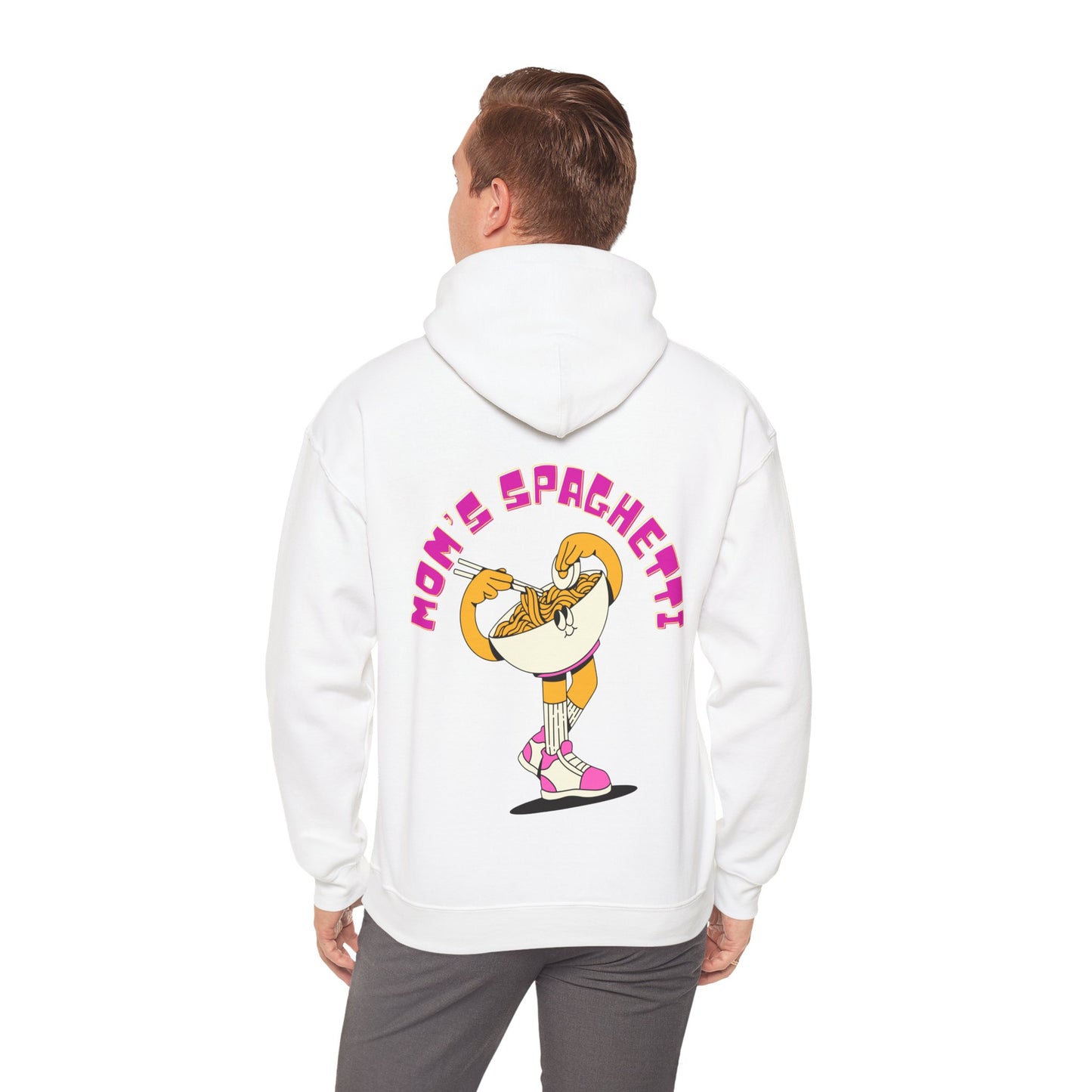 Unisex Mom's Spaghetti Heavy Blend™ Hooded Sweatshirt (Multiple Colours)