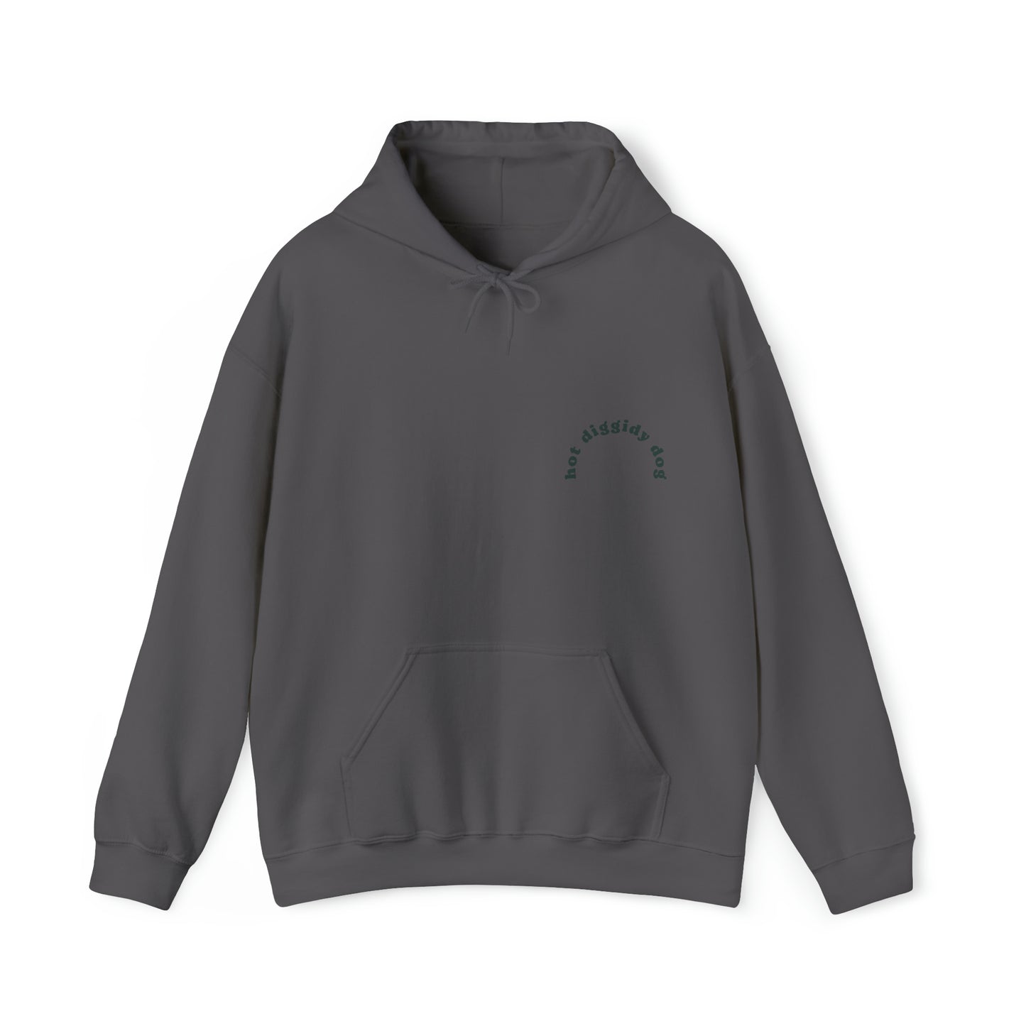 Unisex Retro Hot Diggidy Dog Heavy Blend™ Hooded Sweatshirt (Multiple Colours)