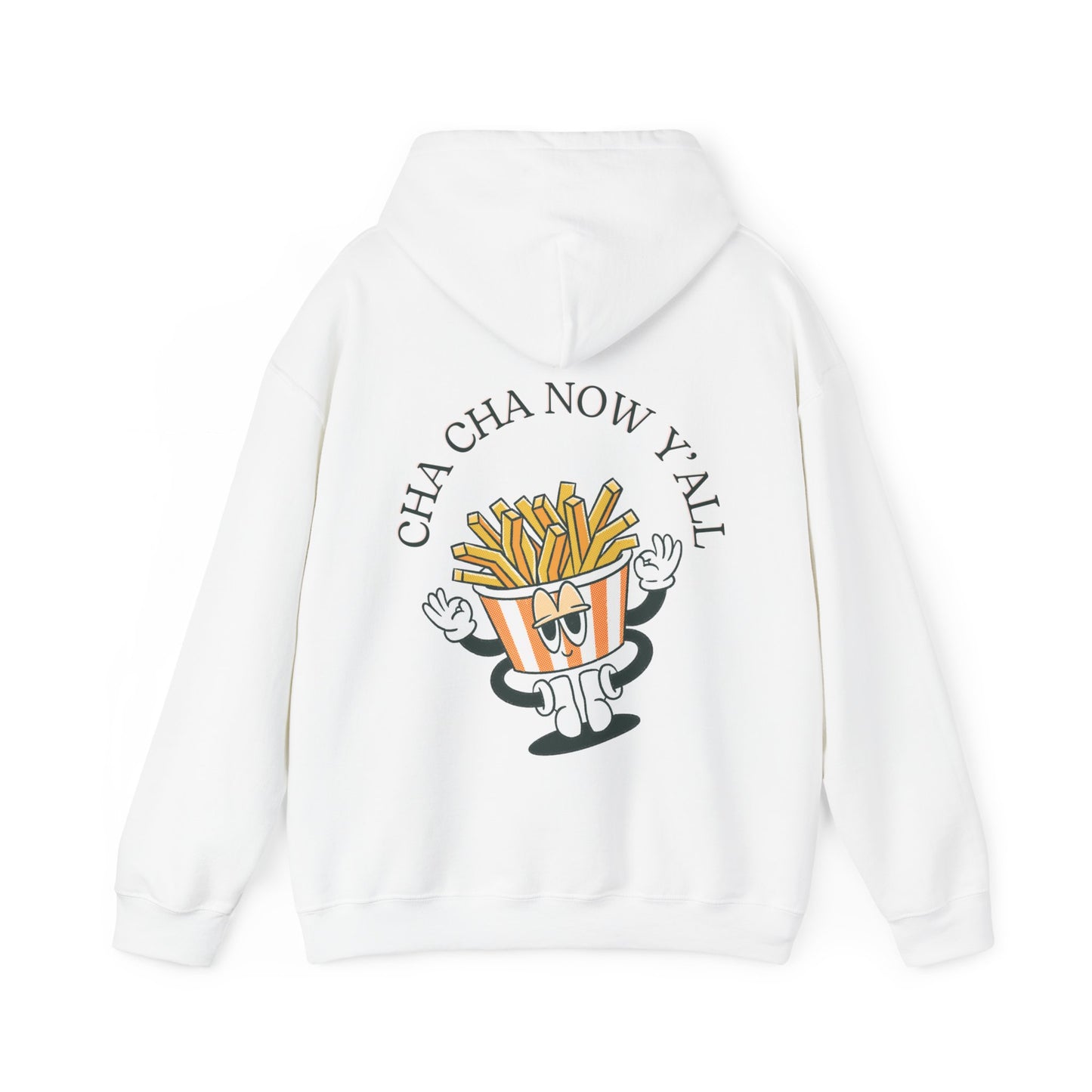 Unisex Cha Cha Now Y'All  Heavy Blend™ Hooded Sweatshirt (Multiple Colours)